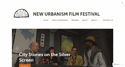 Desktop Screenshot of newurbanismfilmfestival.com